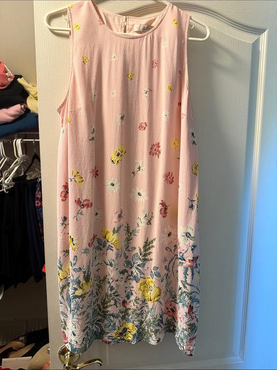 Loft Fashion Dresses & Skirts - Pink Floral Dress